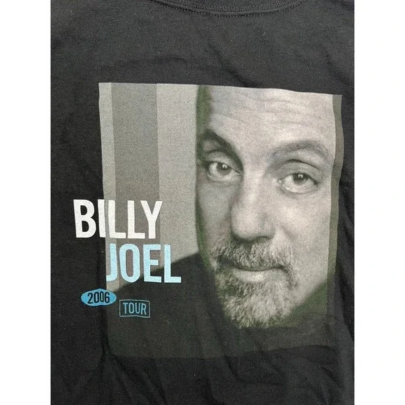 2006 BILLY‎ JOEL "33 1/3 STEREO LONG PLAYING" Concert Tour (2XL) T-Shirt - Picture 3 of 8
